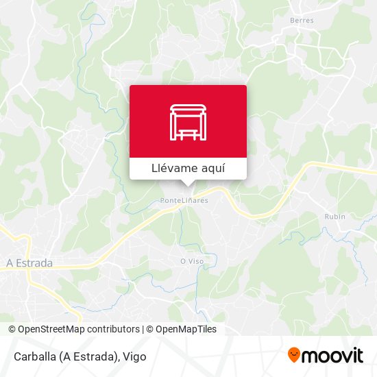 Mapa Carballa (A Estrada)