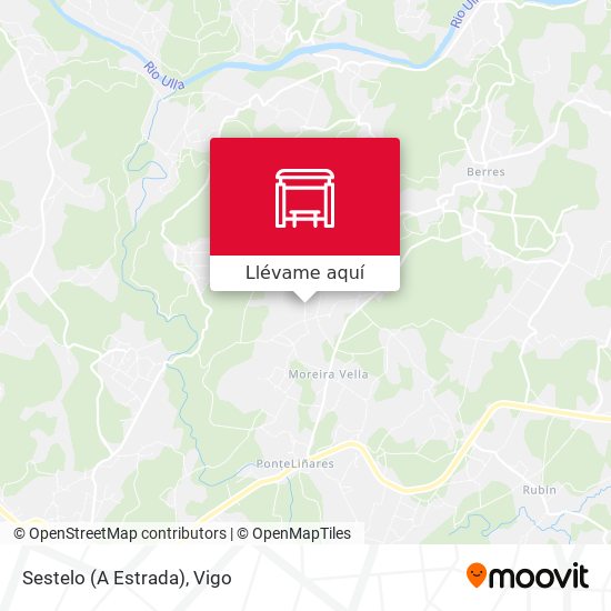 Mapa Sestelo (A Estrada)