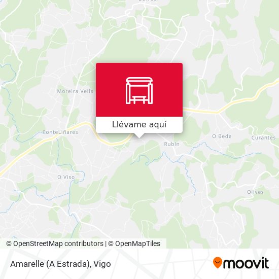 Mapa Amarelle (A Estrada)