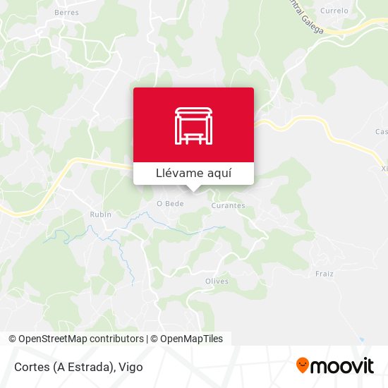 Mapa Cortes (A Estrada)