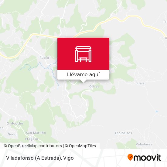Mapa Viladafonso (A Estrada)
