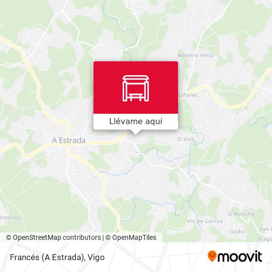 Mapa Francés (A Estrada)