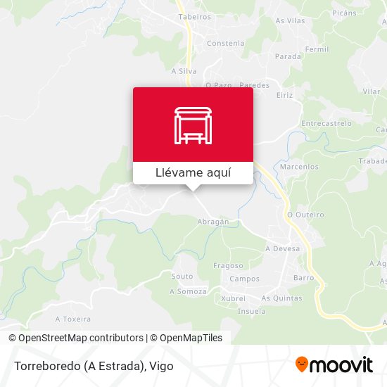 Mapa Torreboredo (A Estrada)