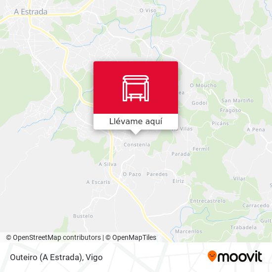 Mapa Outeiro (A Estrada)