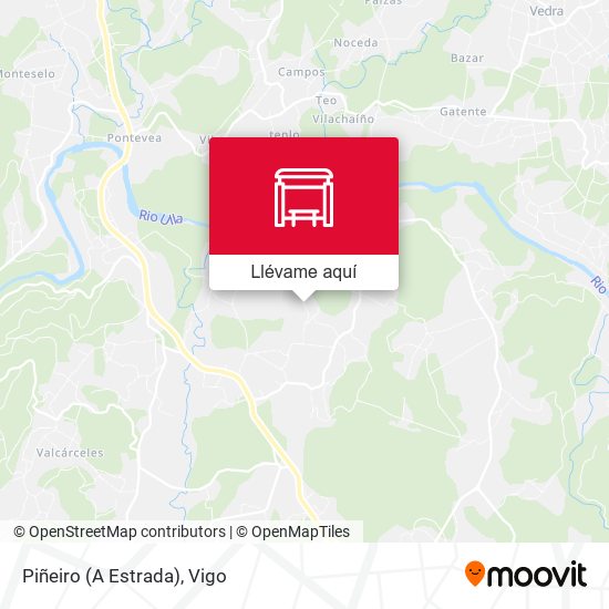 Mapa Piñeiro (A Estrada)