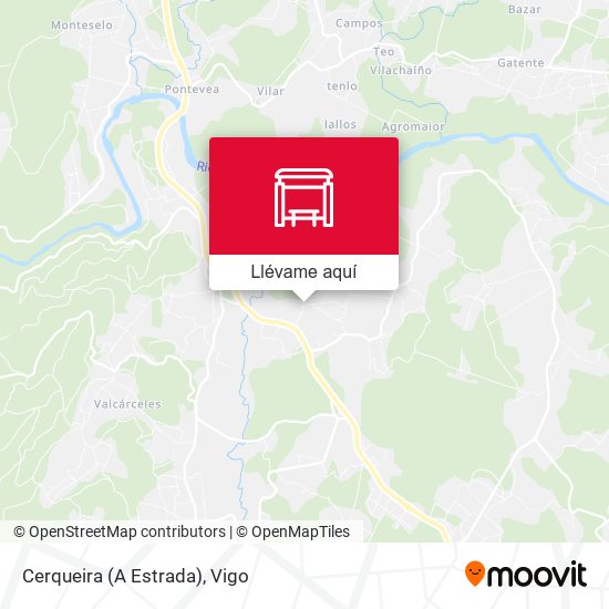 Mapa Cerqueira (A Estrada)