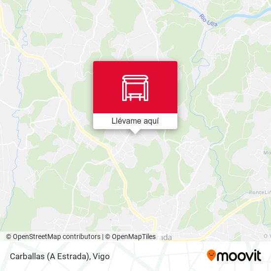 Mapa Carballas (A Estrada)