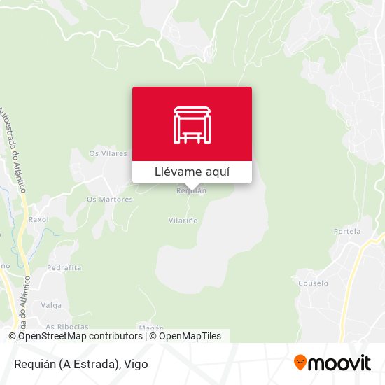 Mapa Requián (A Estrada)