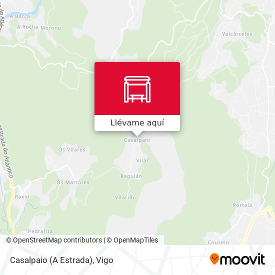 Mapa Casalpaio (A Estrada)