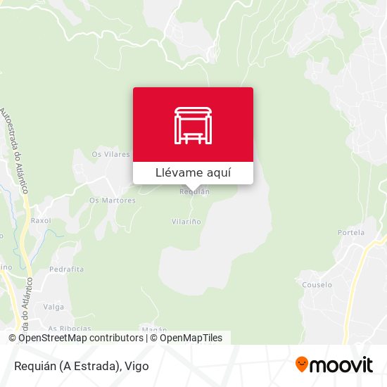 Mapa Requián (A Estrada)