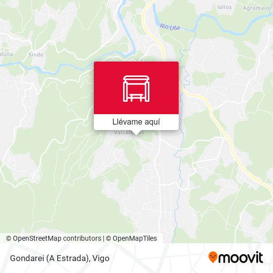 Mapa Gondarei (A Estrada)