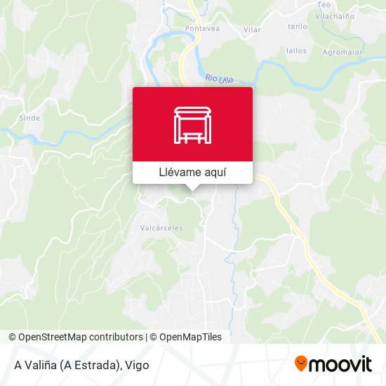 Mapa A Valiña (A Estrada)