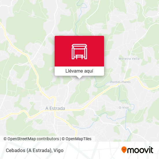 Mapa Cebados (A Estrada)