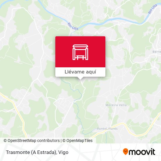 Mapa Trasmonte (A Estrada)