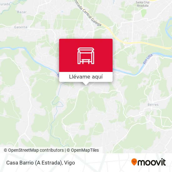 Mapa Casa Barrio (A Estrada)