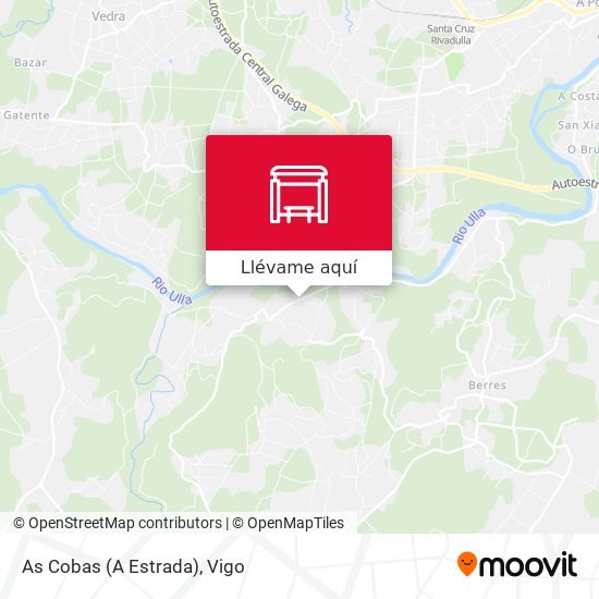 Mapa As Cobas (A Estrada)