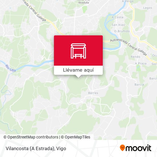 Mapa Vilancosta (A Estrada)