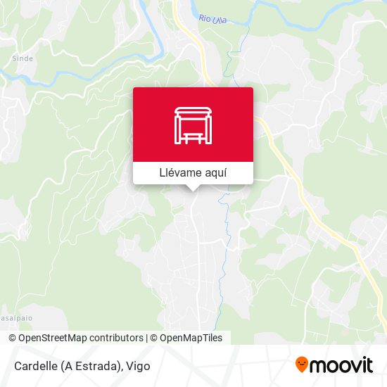 Mapa Cardelle (A Estrada)
