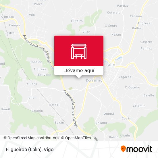 Mapa Filgueiroa (Lalín)