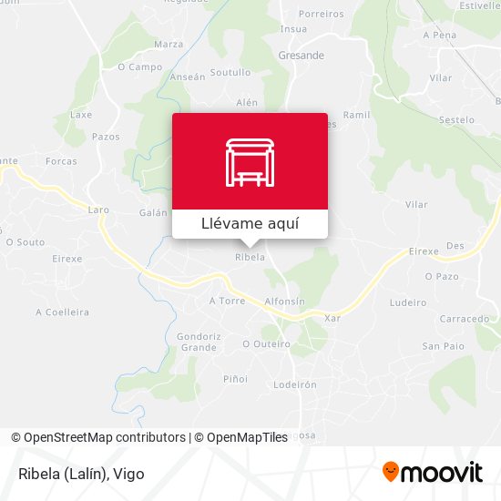 Mapa Ribela (Lalín)