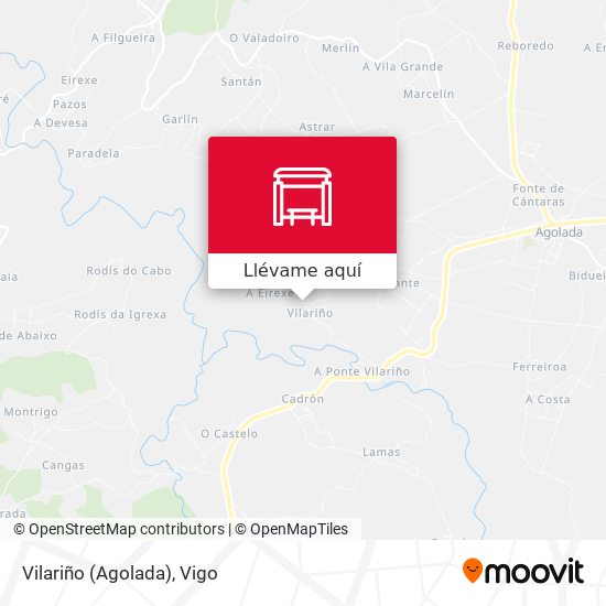 Mapa Vilariño (Agolada)