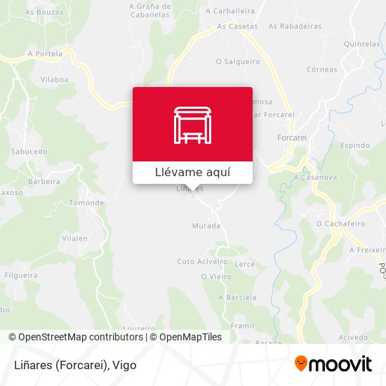 Mapa Liñares (Forcarei)