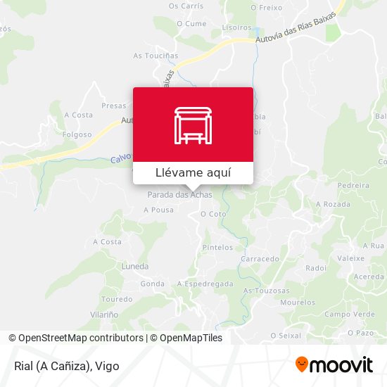 Mapa Rial (A Cañiza)