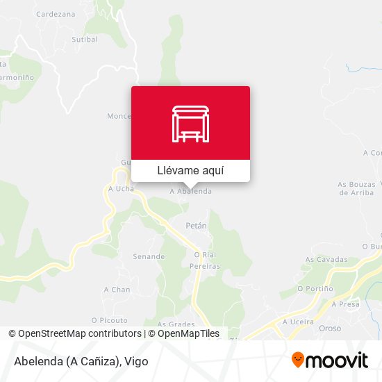 Mapa Abelenda (A Cañiza)