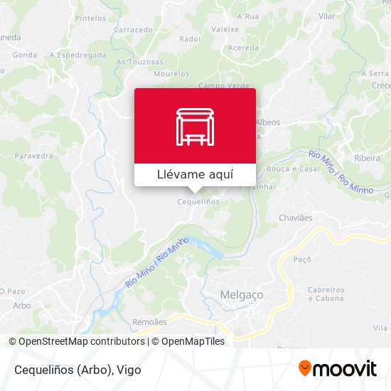 Mapa Cequeliños (Arbo)