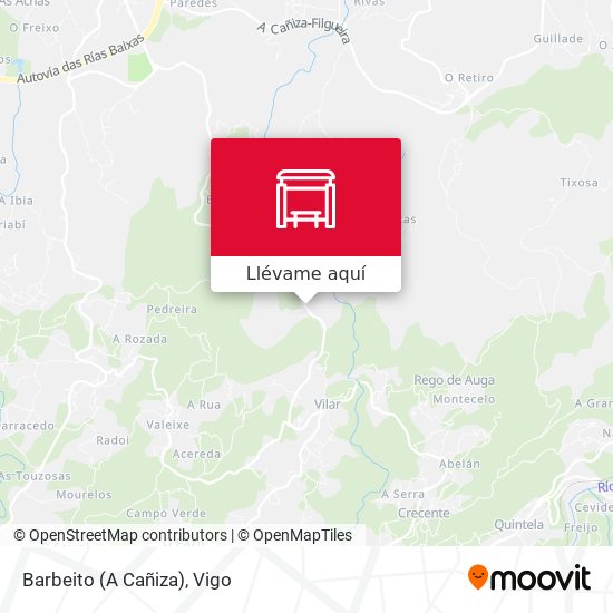 Mapa Barbeito (A Cañiza)