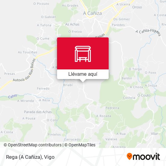 Mapa Rega (A Cañiza)