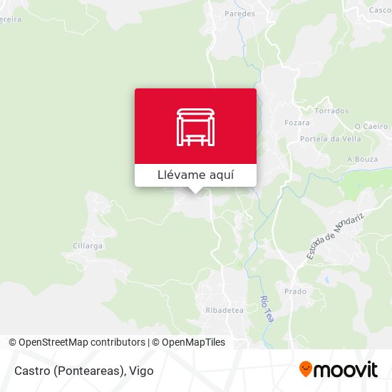 Mapa Castro (Ponteareas)