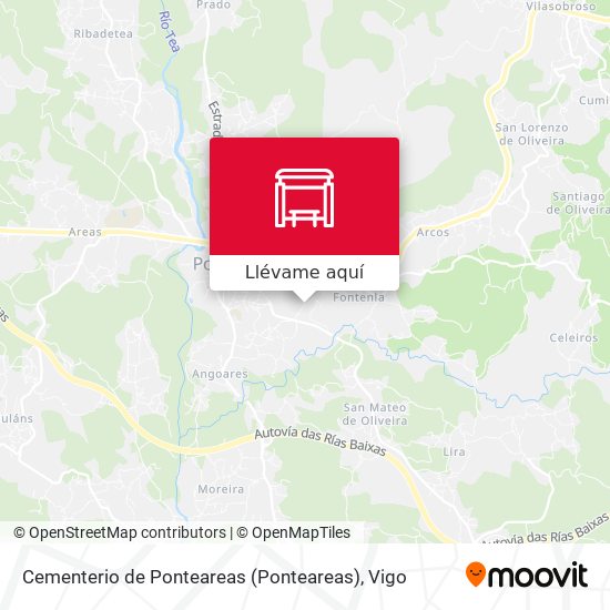 Mapa Cementerio de Ponteareas