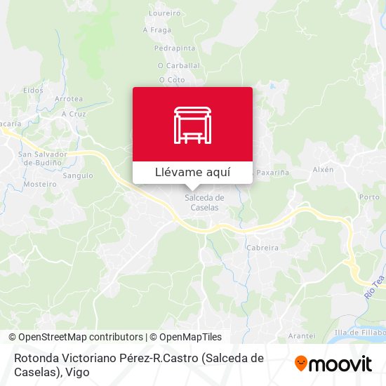 Mapa Rotonda Victoriano Pérez-R.Castro (Salceda de Caselas)