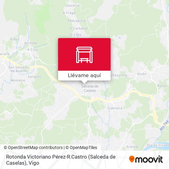 Mapa Rotonda Victoriano Pérez-R.Castro (Salceda de Caselas)