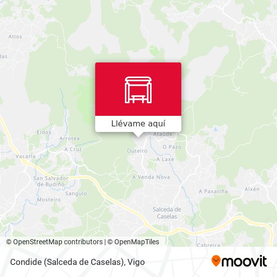 Mapa Condide (Salceda de Caselas)