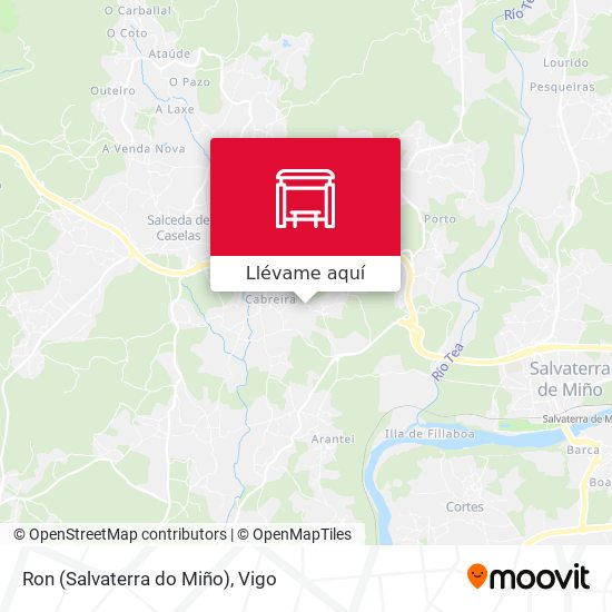 Mapa Ron (Salvaterra do Miño)