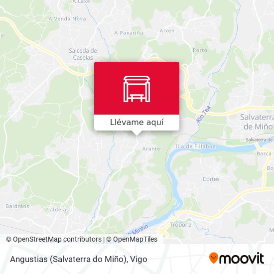 Mapa Angustias (Salvaterra do Miño)