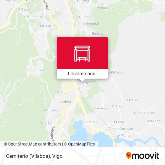 Mapa Cemiterio (Vilaboa)