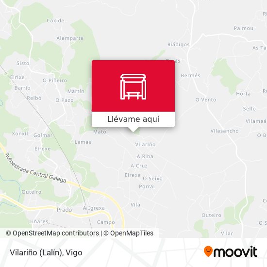 Mapa Vilariño (Lalín)