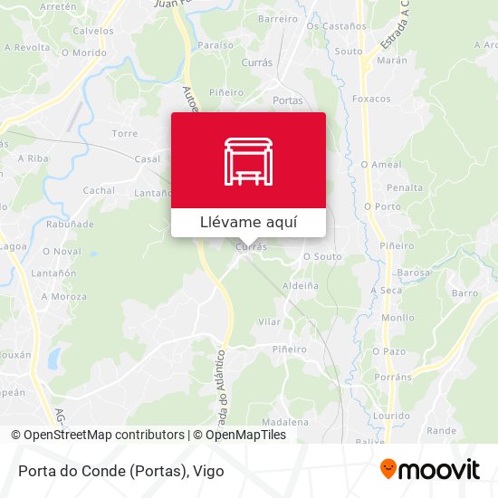 Mapa Porta do Conde (Portas)