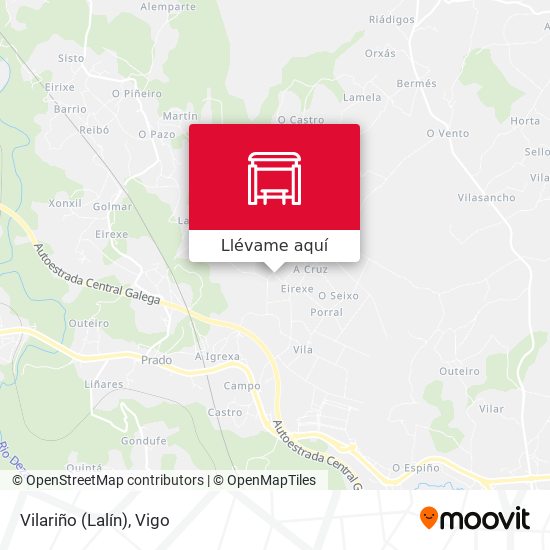 Mapa Vilariño (Lalín)