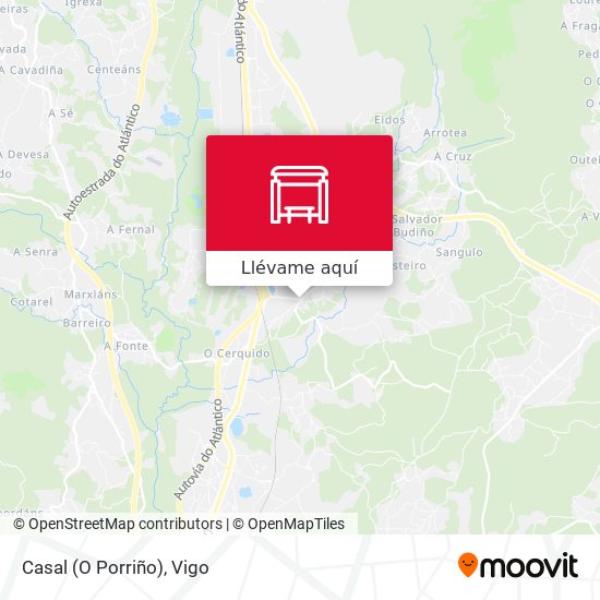 Mapa Casal (O Porriño)