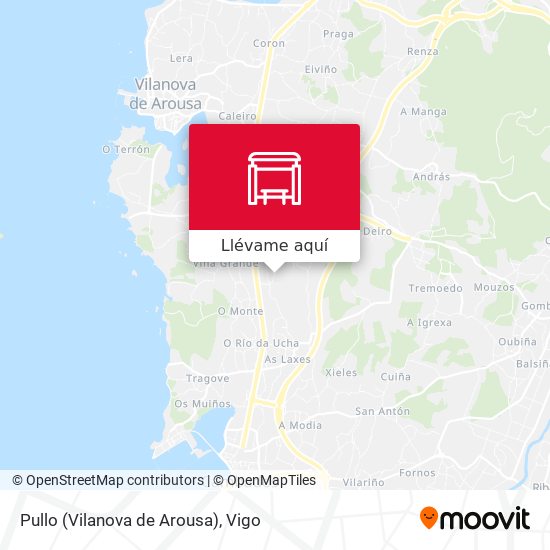 Mapa Pullo (Vilanova de Arousa)
