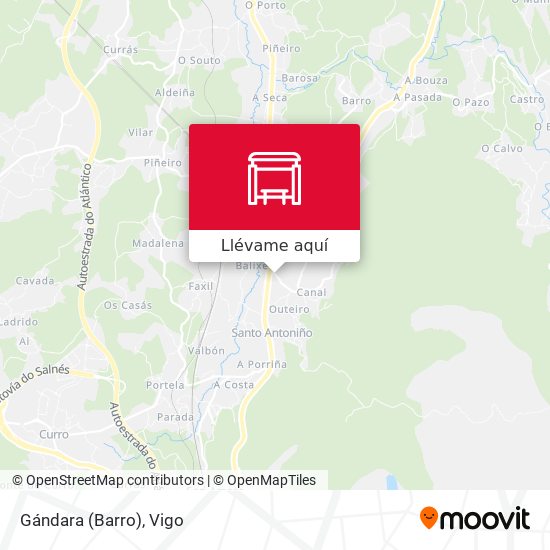Mapa Gándara (Barro)