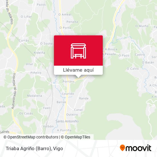 Mapa Triaba Agriño (Barro)