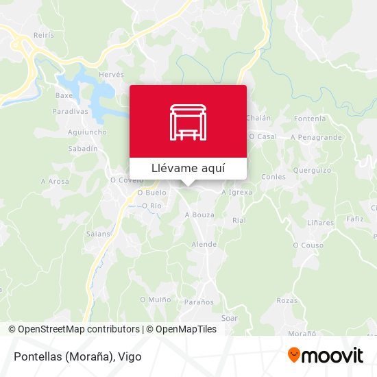 Mapa Pontellas (Moraña)