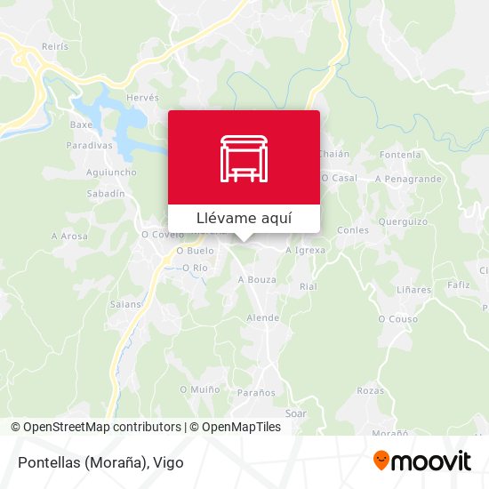 Mapa Pontellas (Moraña)