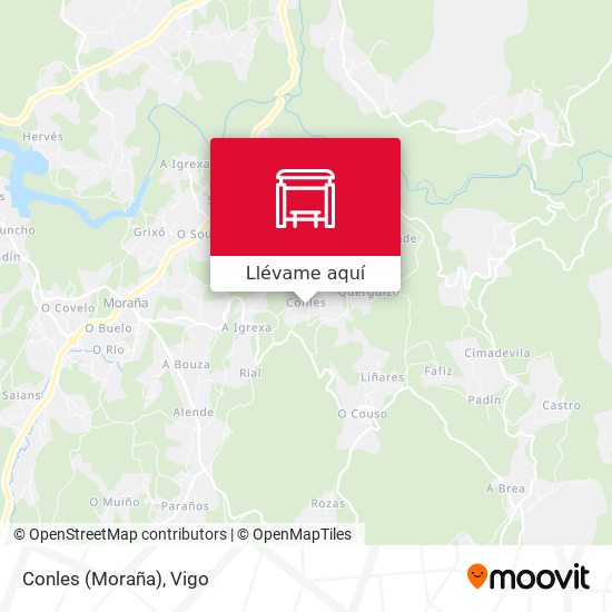 Mapa Conles (Moraña)
