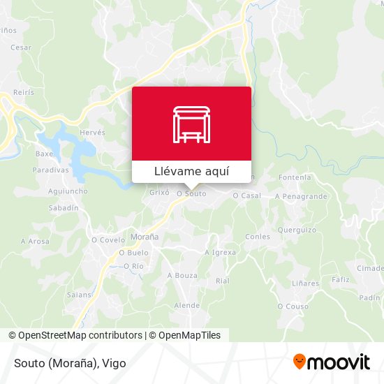 Mapa Souto (Moraña)